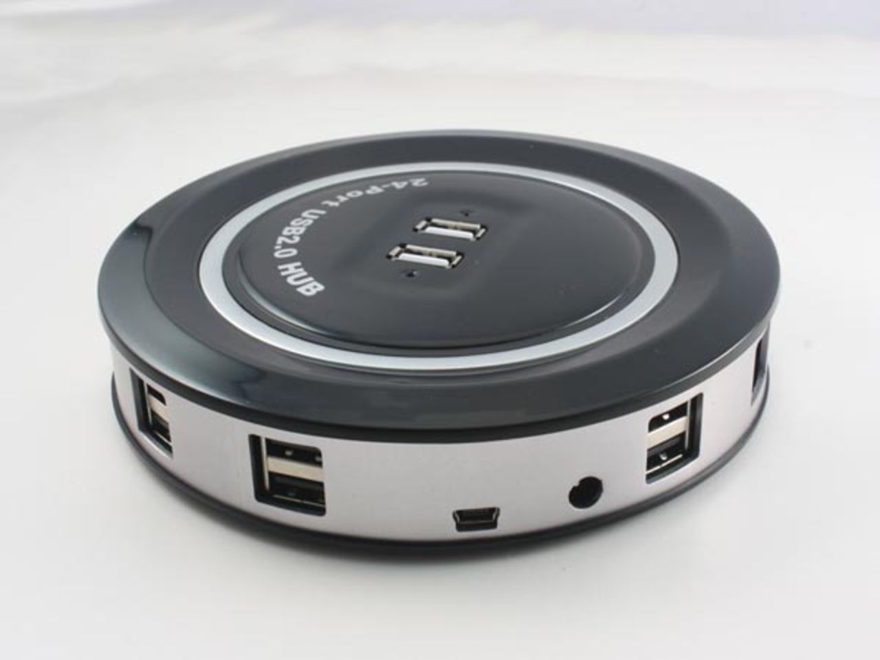 USB-hub med 24 portar