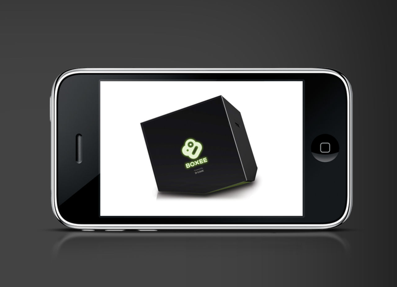 iPhone-app för Boxee Box