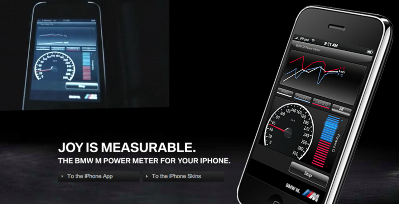 BMW M Power Meter