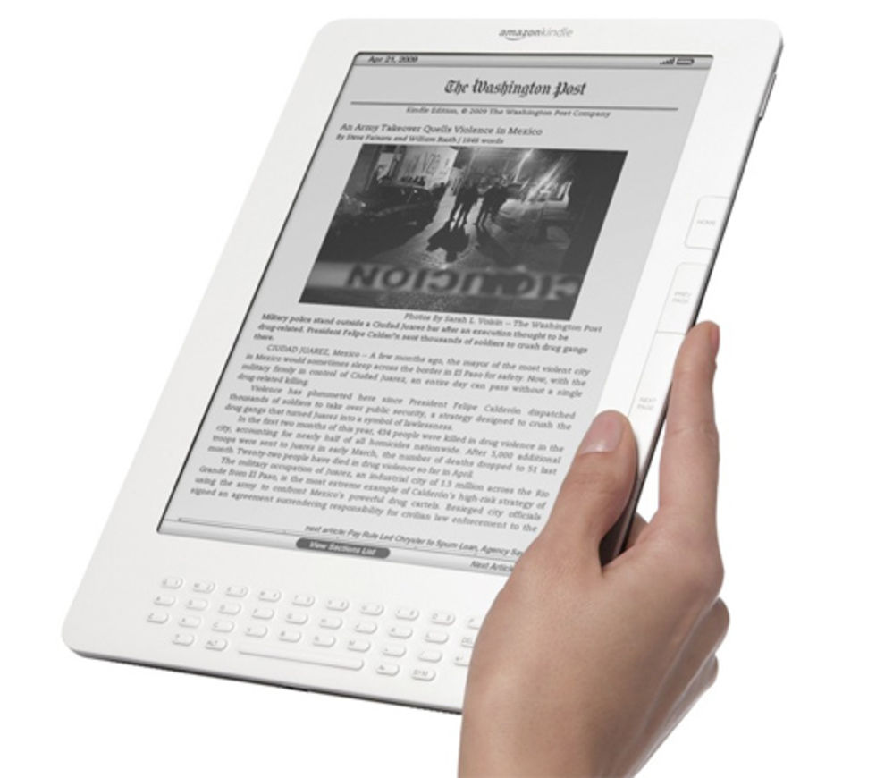 Kindle DX till Sverige!