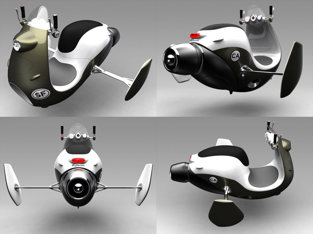 Den flygande scootern är här!