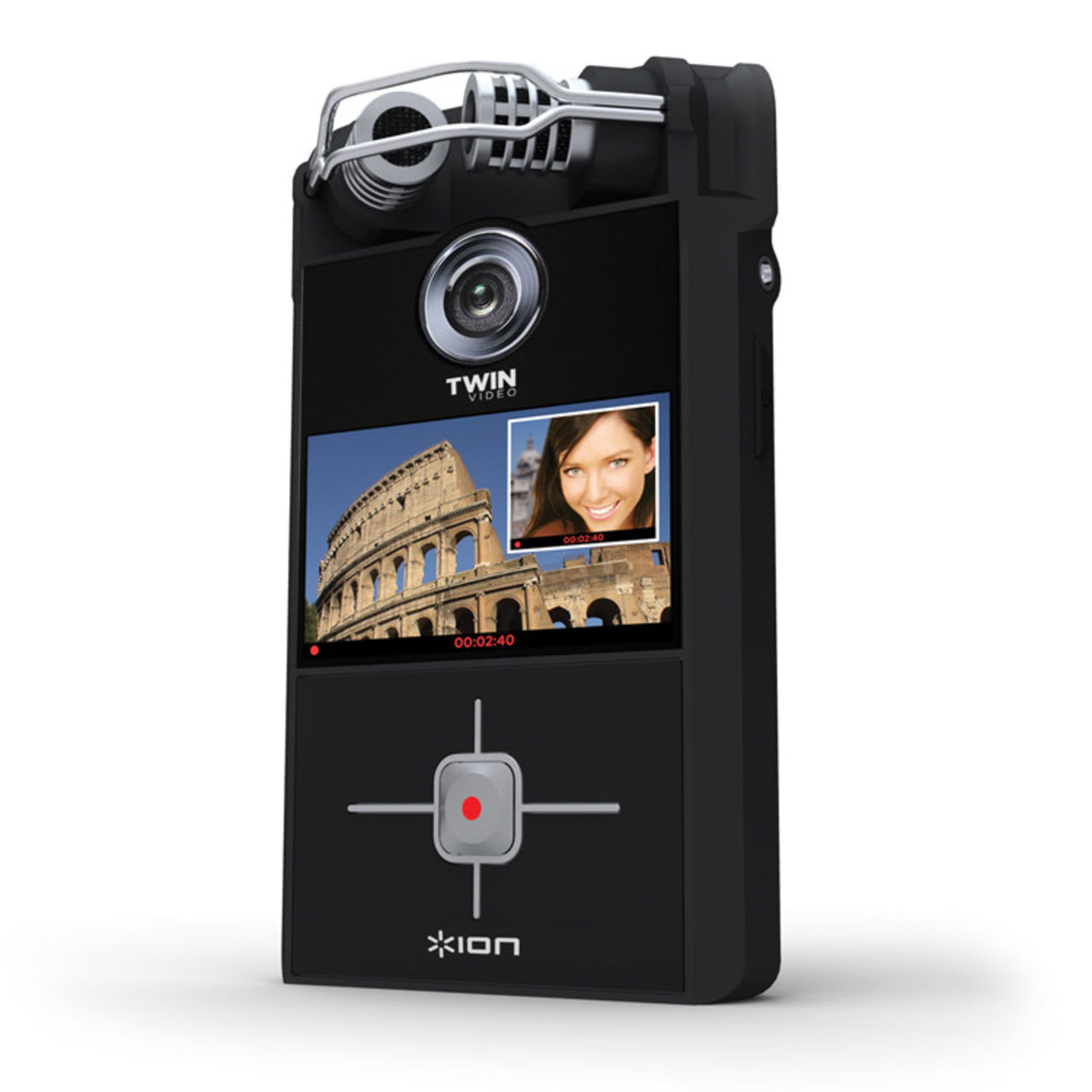 Filma både dig själv och den du intervjuar