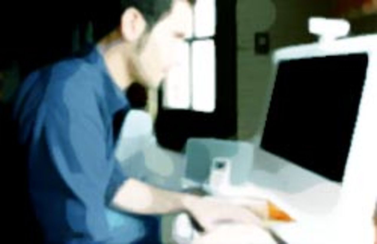 Nördhotell med Mac på rummet