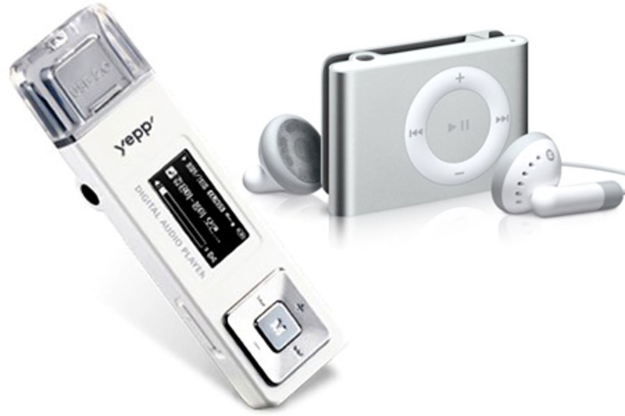 Hur små kan MP3-spelare bli?