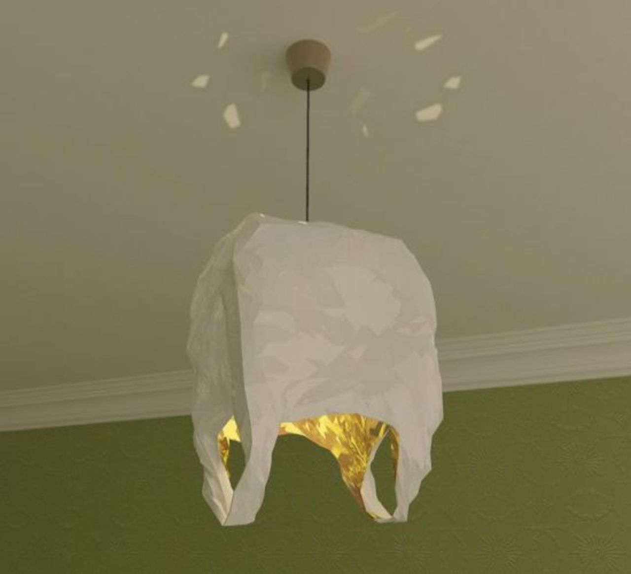 Låt en plastpåse lysa upp