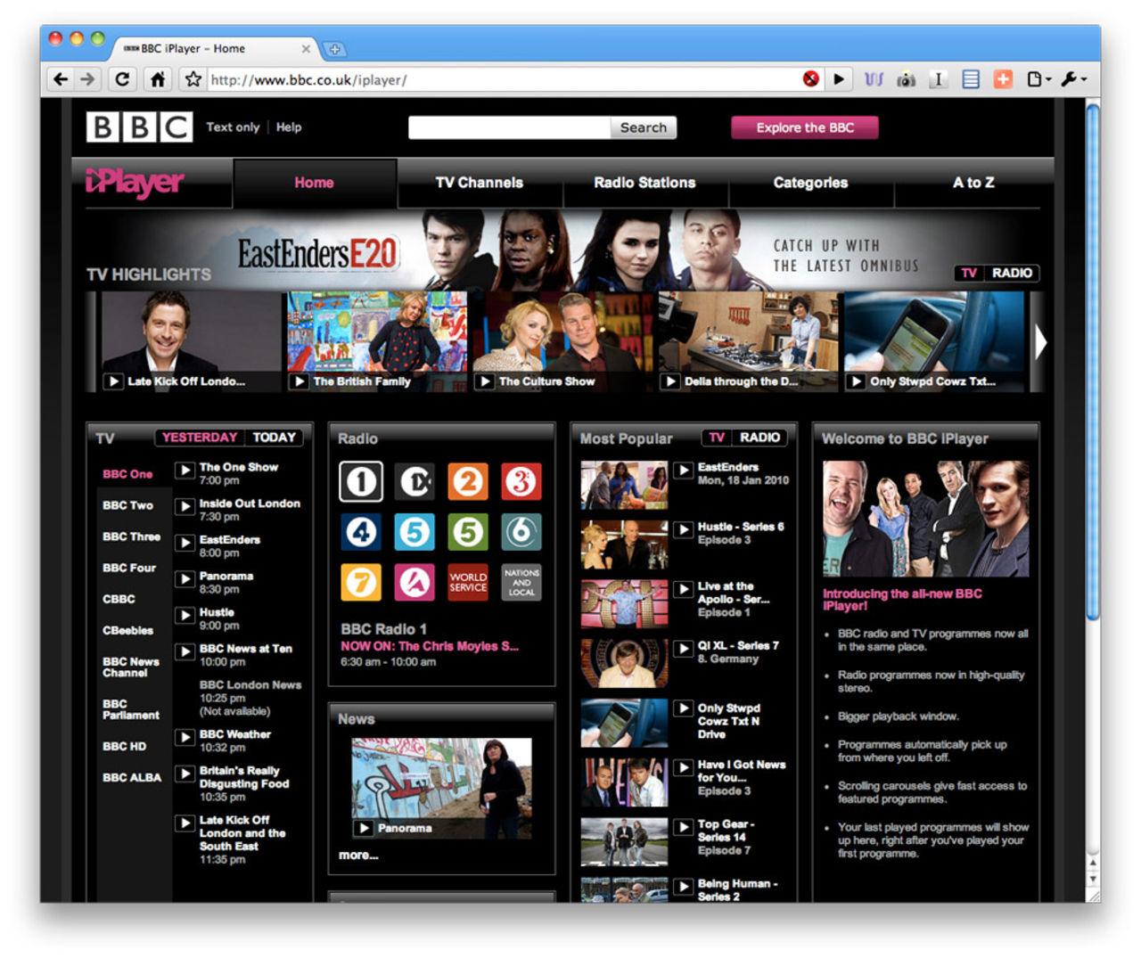 BBC's iPlayer över 100 miljoner