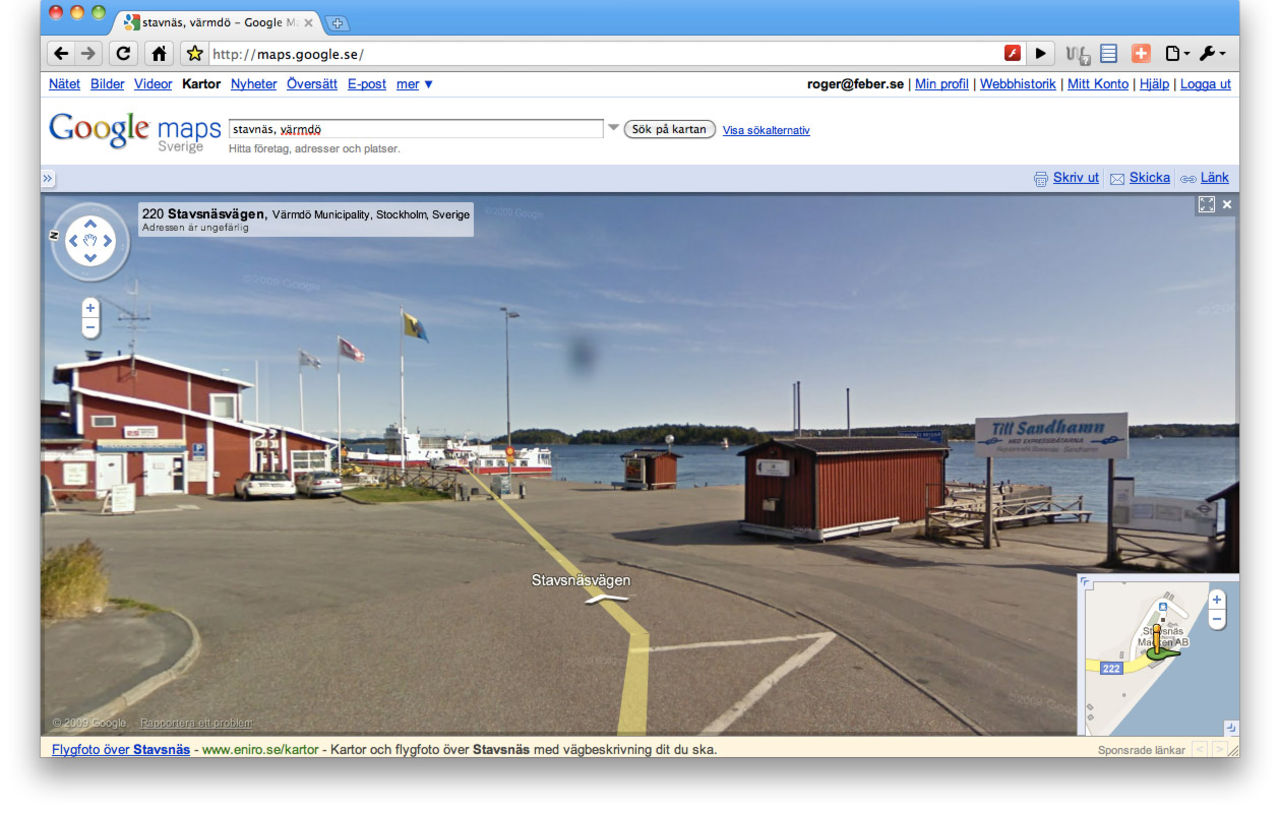 Nu finns Google Streetview i Sverige
