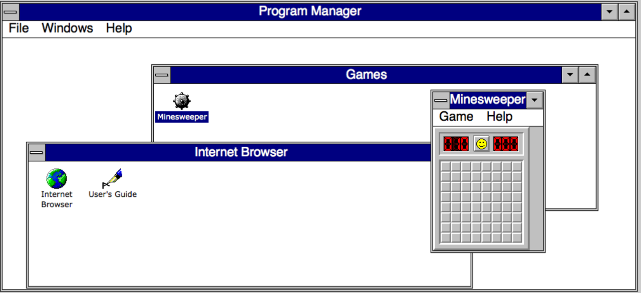 Windows 3.1 i din webbläsare