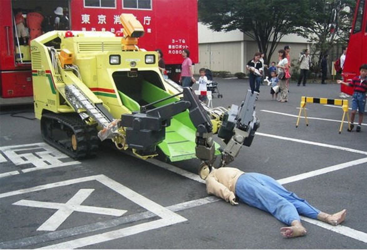 Räddningsrobot från Japan