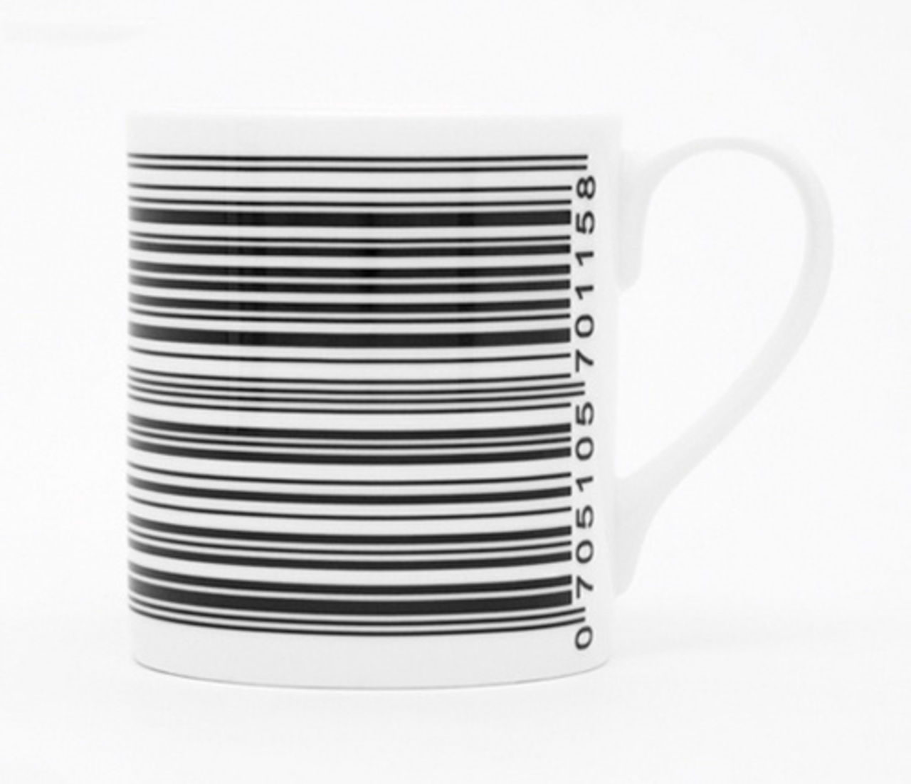 Mugg med streckkoder