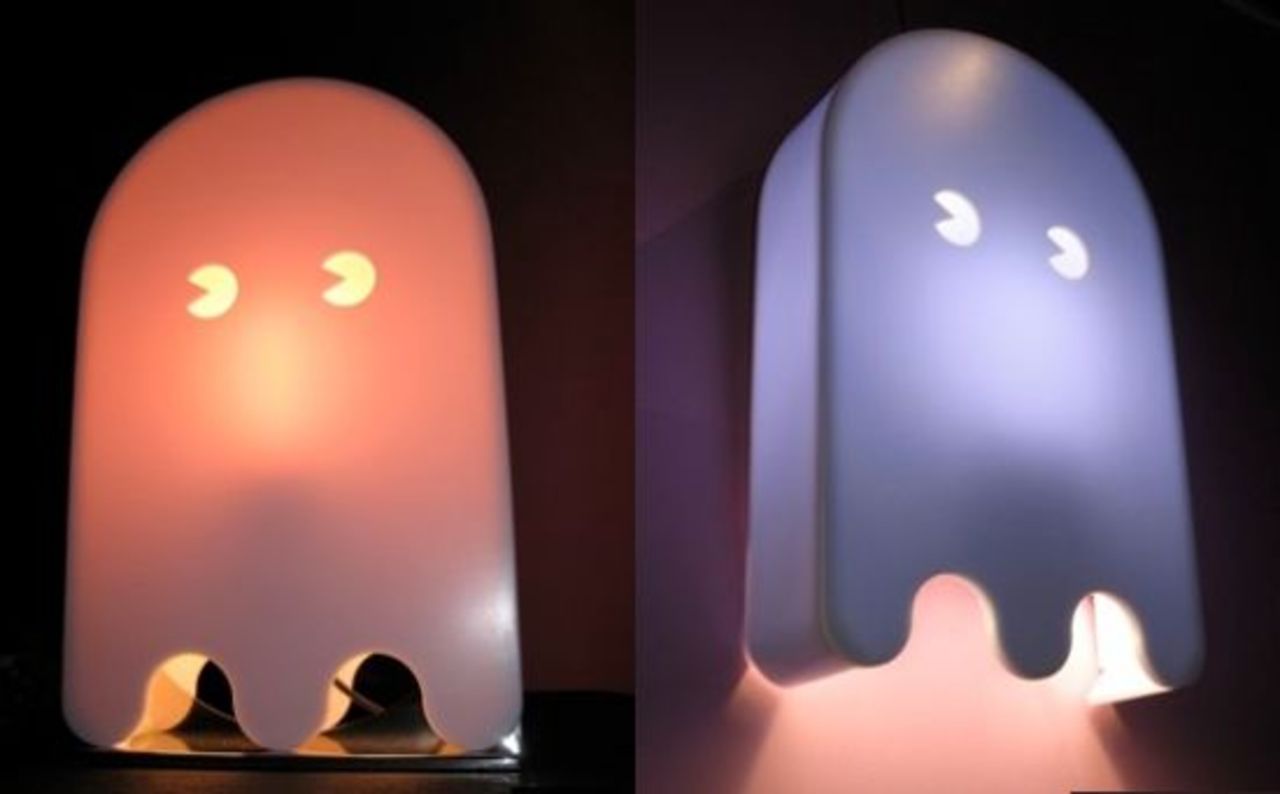 Matchande lampor till Puckman