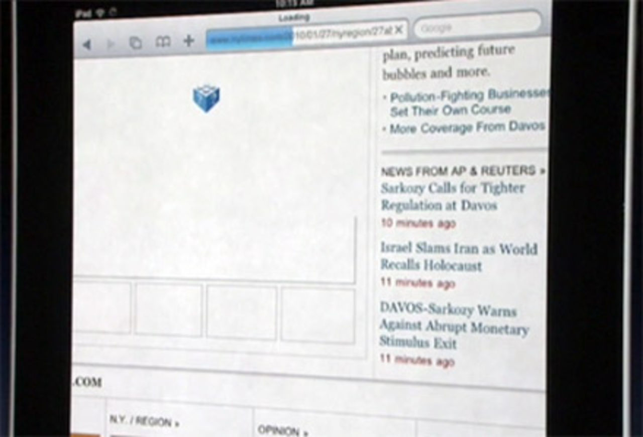 Adobe kommenterar iPad