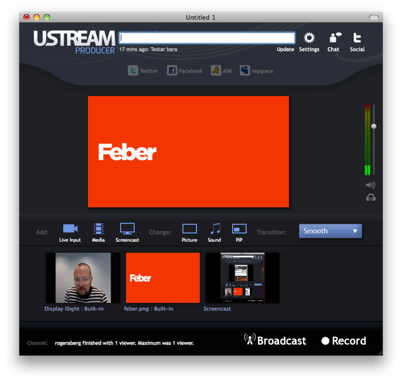 Ustream släpper producentprogram