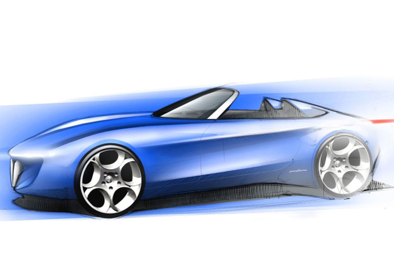 Pininfarina designar ny Alfa Romeo Spider