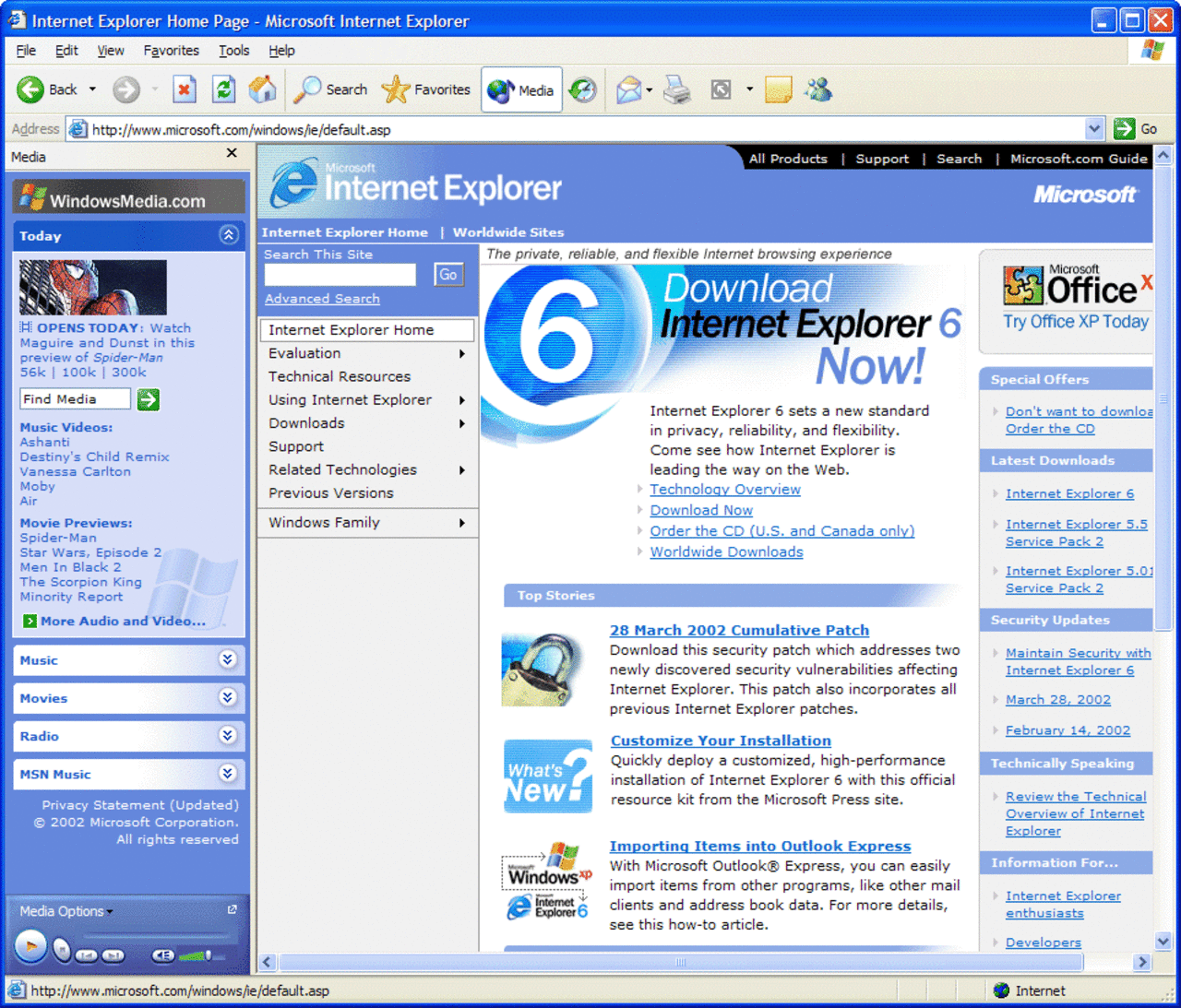 Google slutar stödja Internet Explorer 6