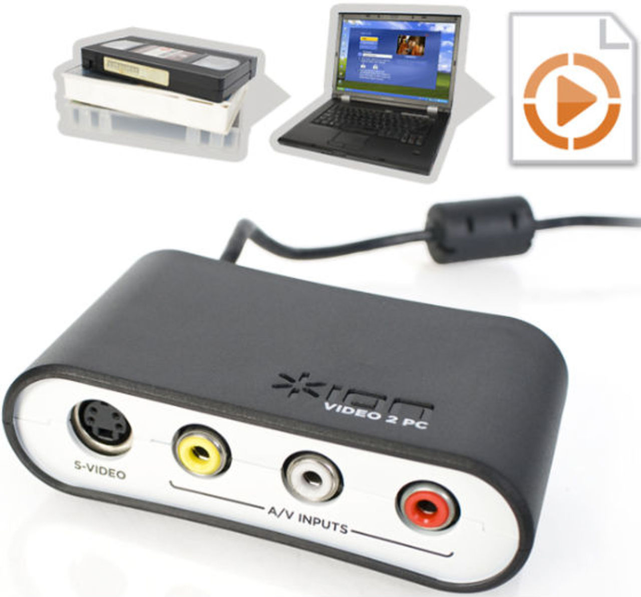 Smidig konvertering från VHS till digitalt