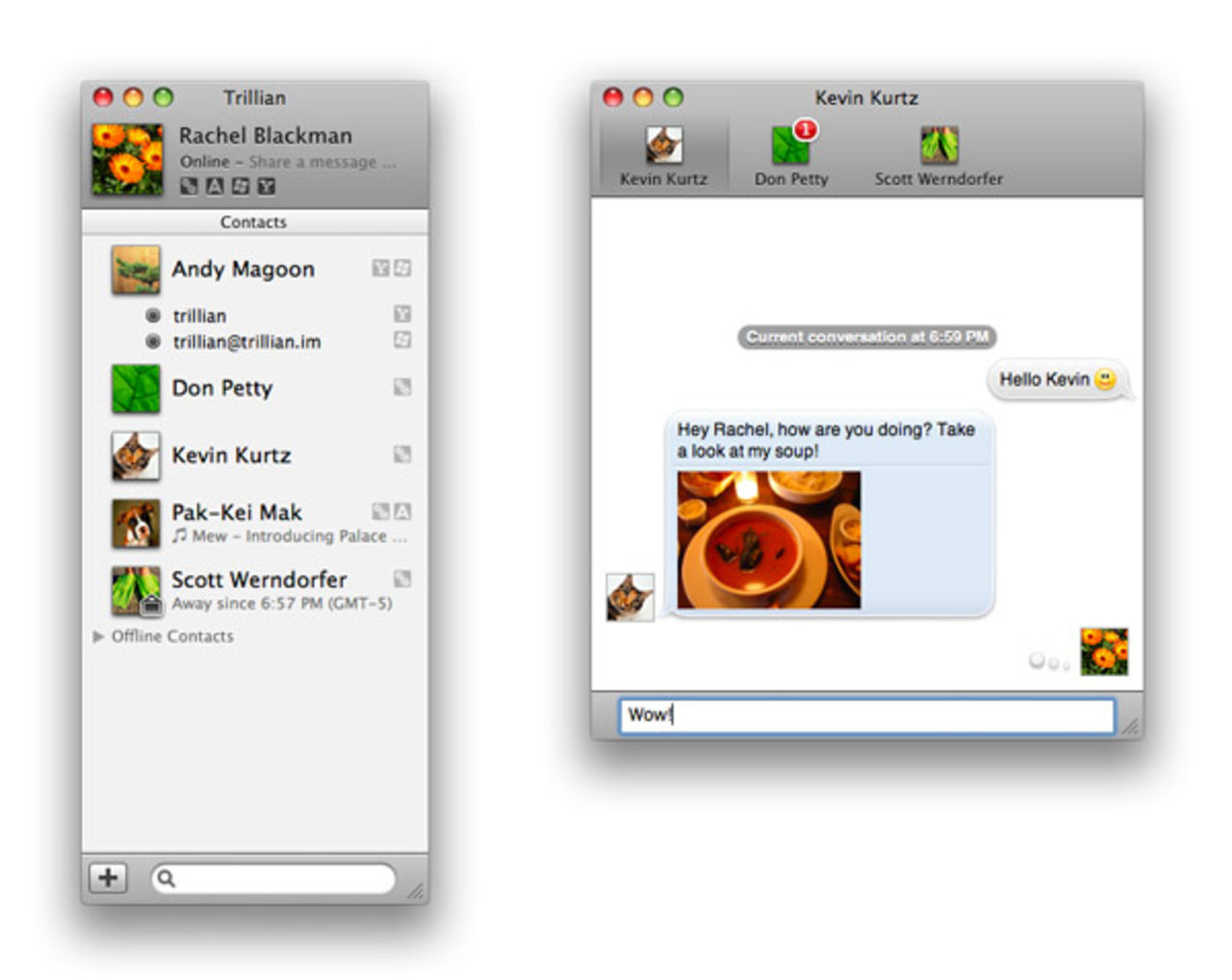Chatprogrammet Trillian nu även för Mac