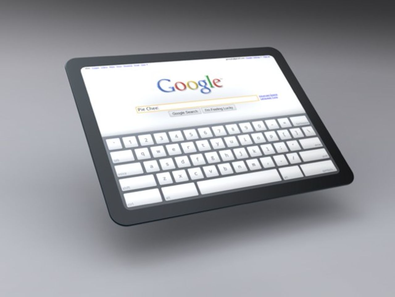 Google visar tablet-koncept med Chrome OS