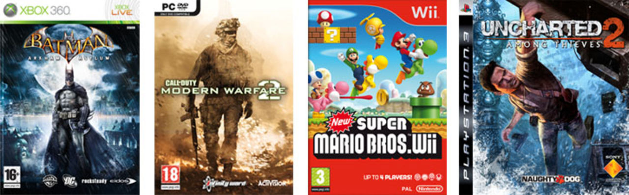 De nominerade på Dataspelsgalan 2010