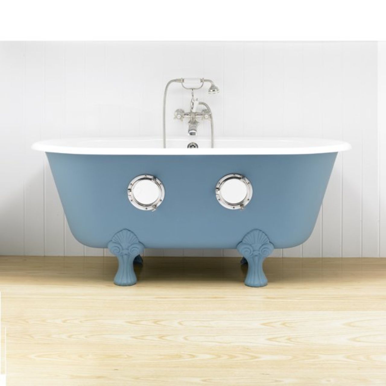 Badkar för det nautiska badrummet