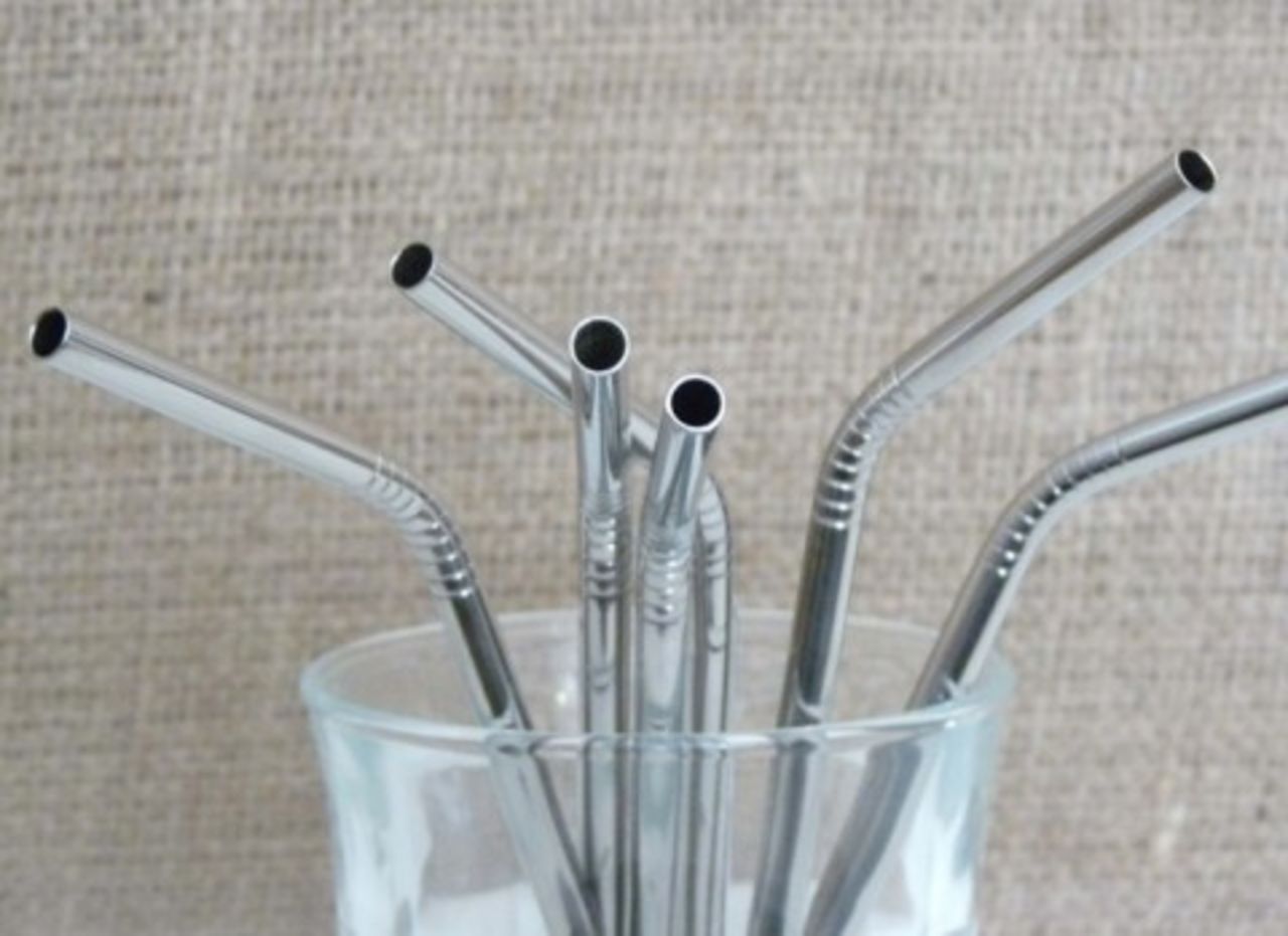 Sugrör att återanvända