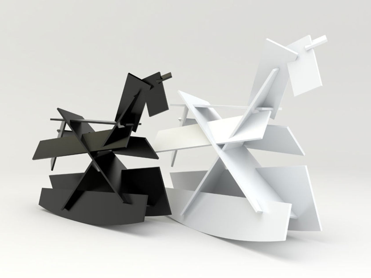 En holländsk gunghäst