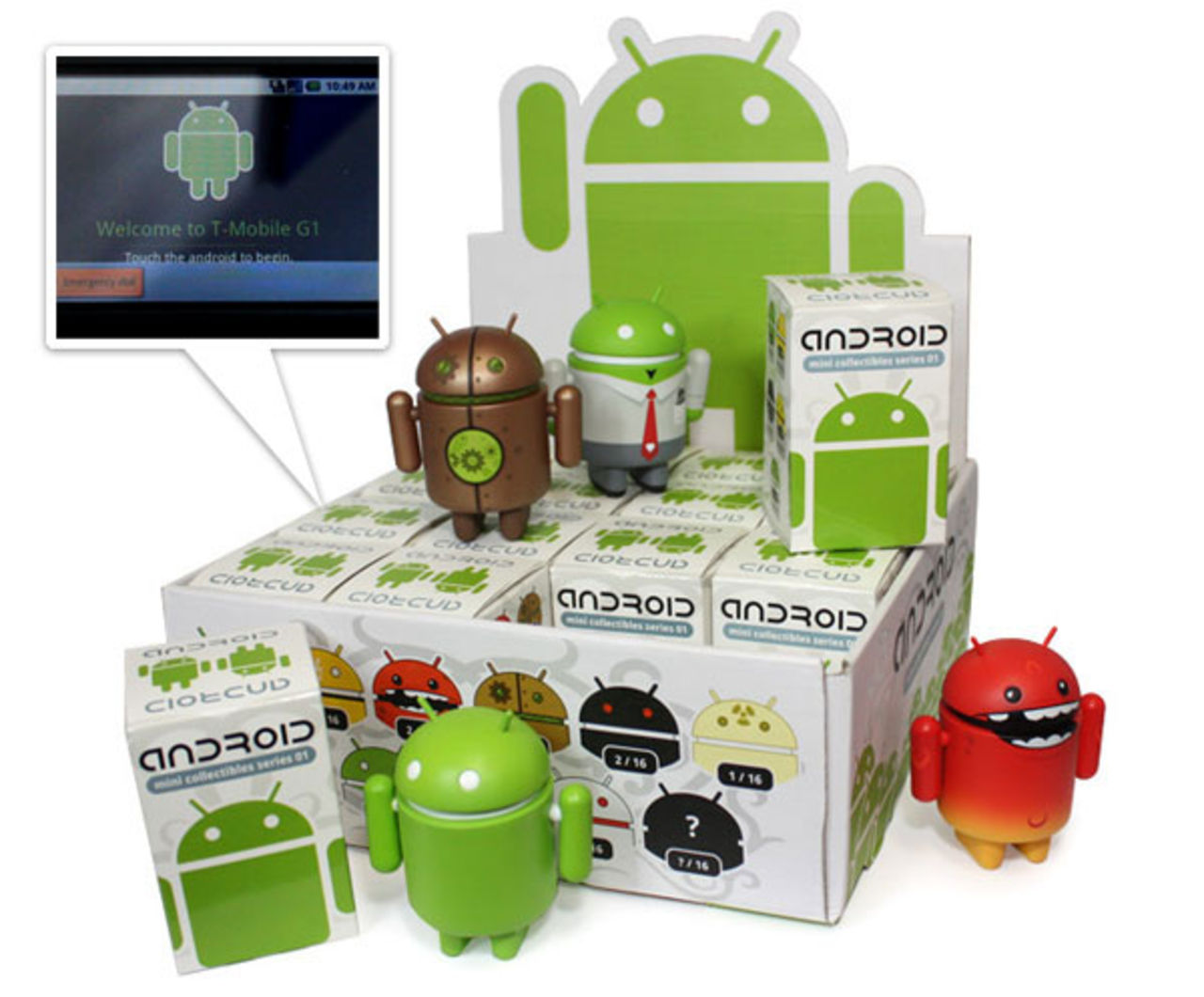 Android-gubbar en masse