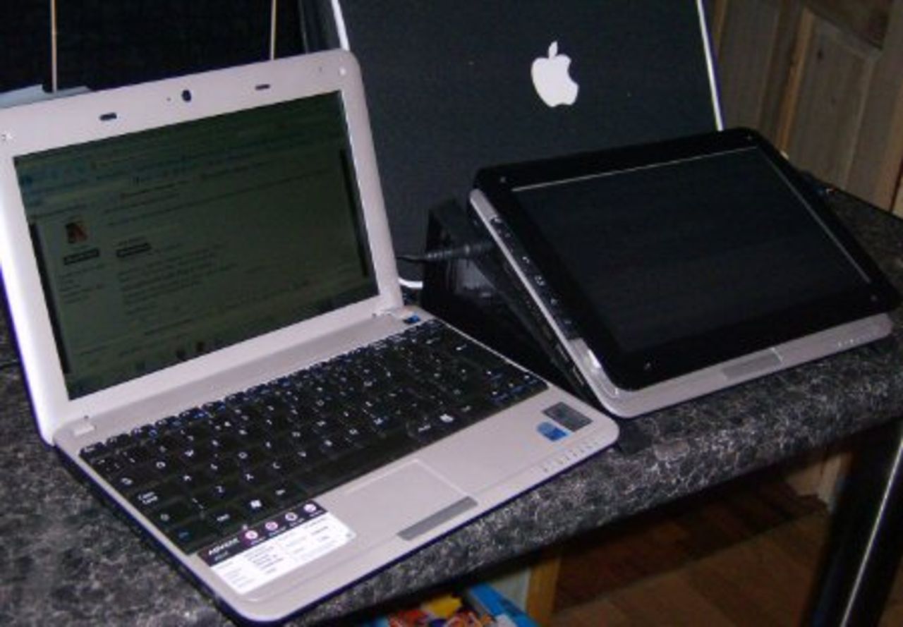 MSI Wind U100 moddad med bland annat touchscreen