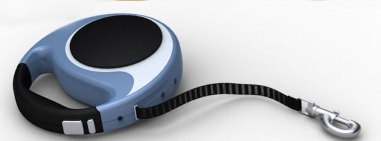 Hundkoppel som laddar batteriet