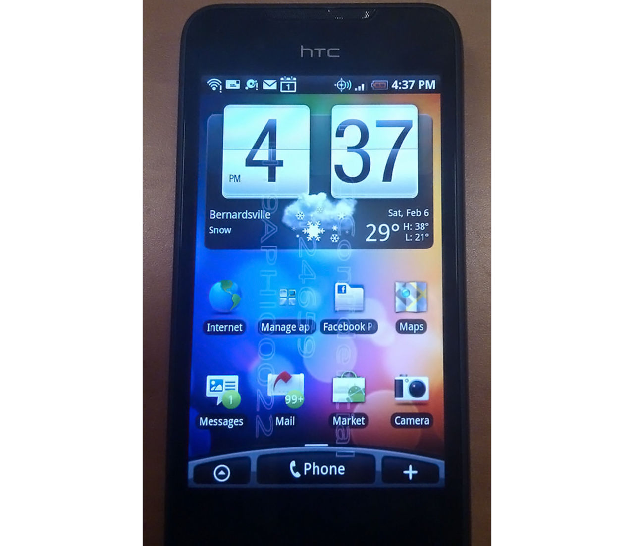 Nya bilder på HTC Incredible