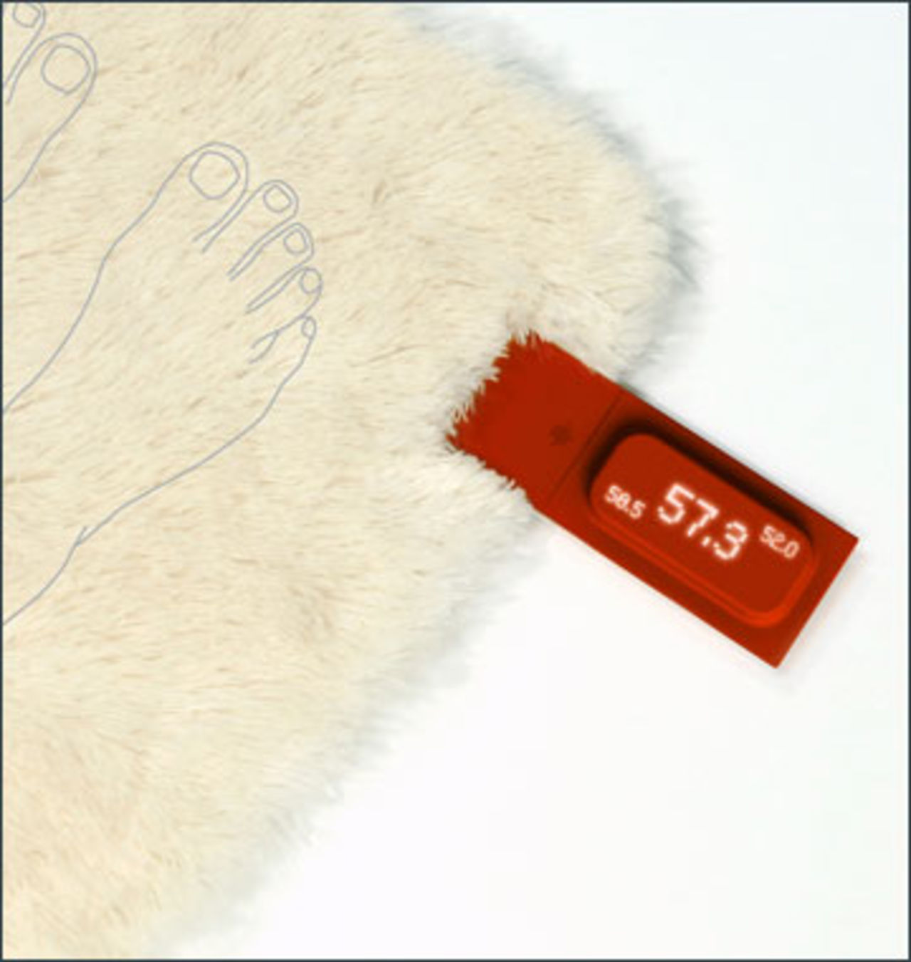 En hårfager matta som...