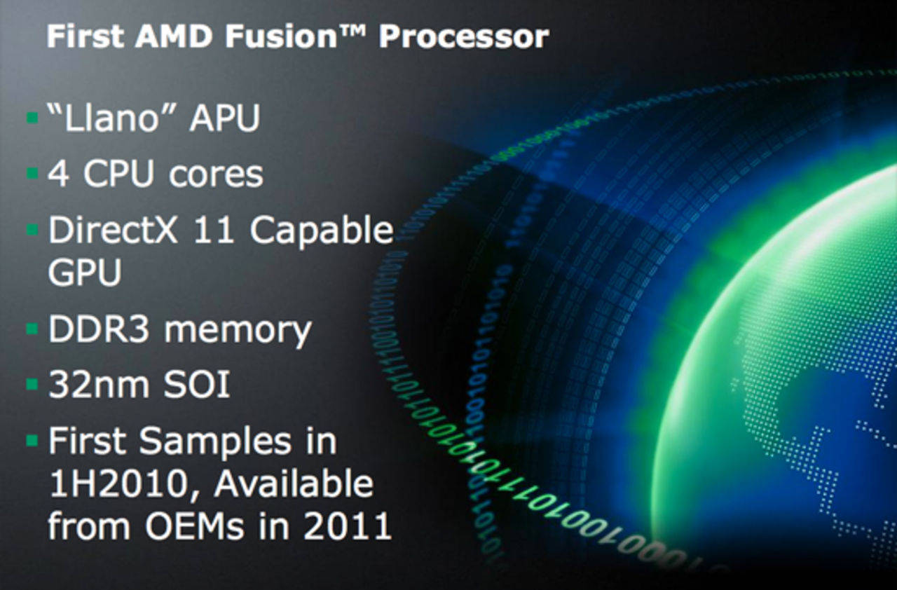 AMD berättar mer om Llano
