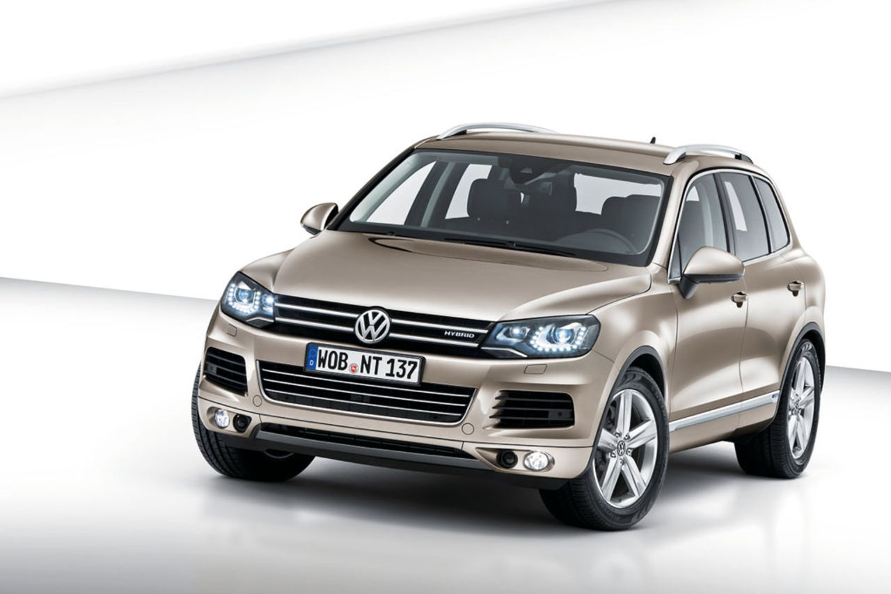 Nya Touareg - första europeiska SUVen med hybrid