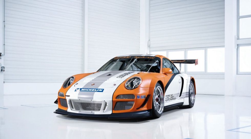 Porsche 911 GT3 R som hybrid