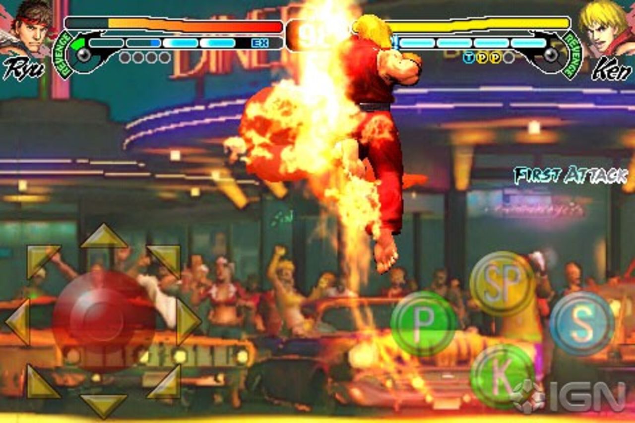 Street Fighter IV till iPhone