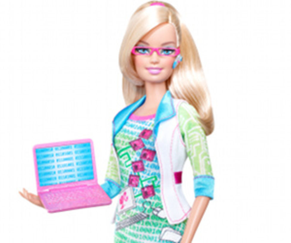 Barbie blir dataingenjör