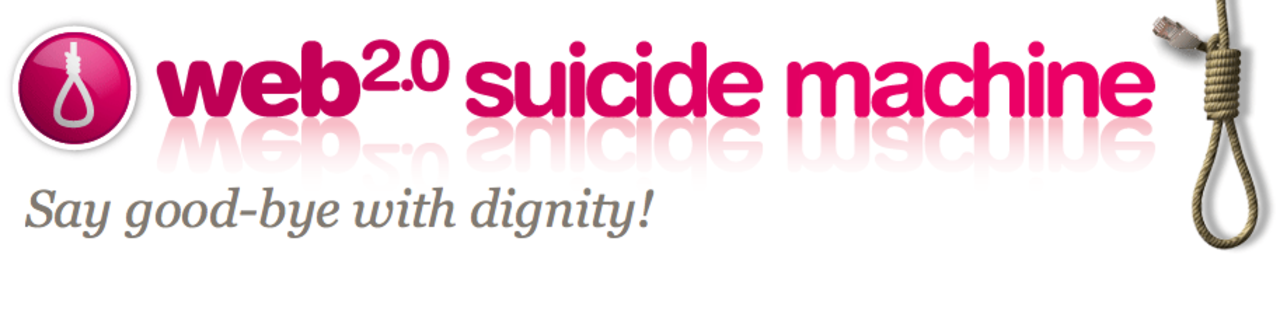 Offa dig själv från sociala nätverk