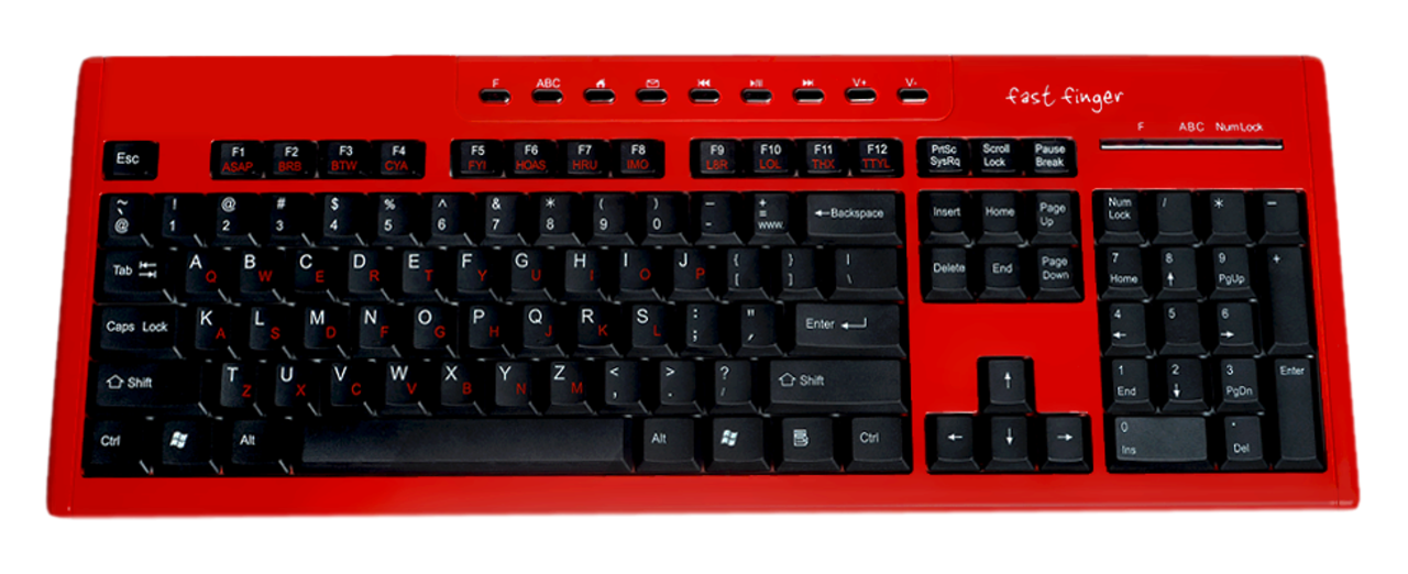 Tangentbord med LOL-knappar