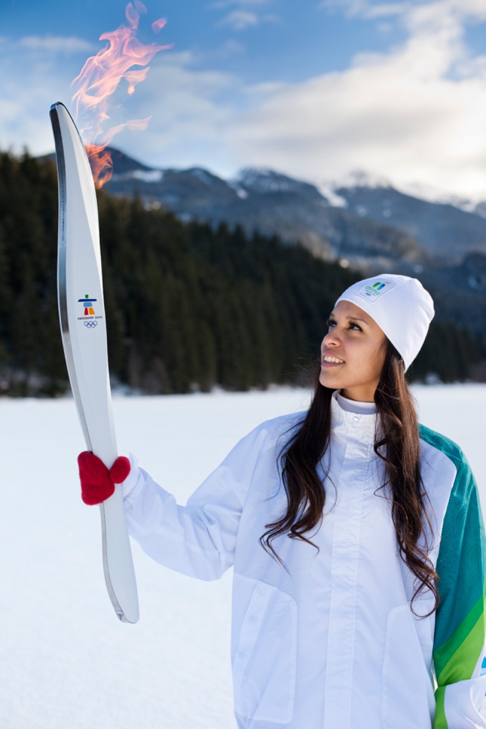 En närmare titt på OS-facklan