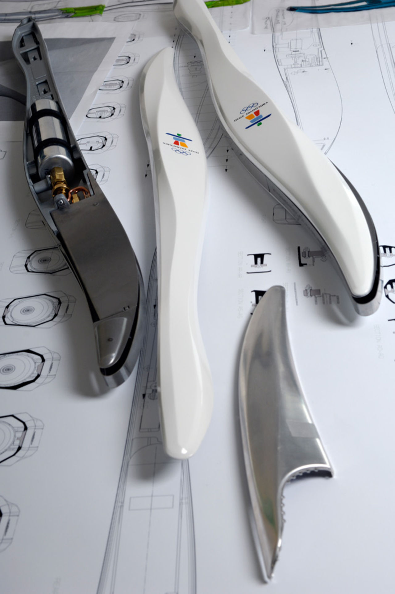 En närmare titt på OS-facklan