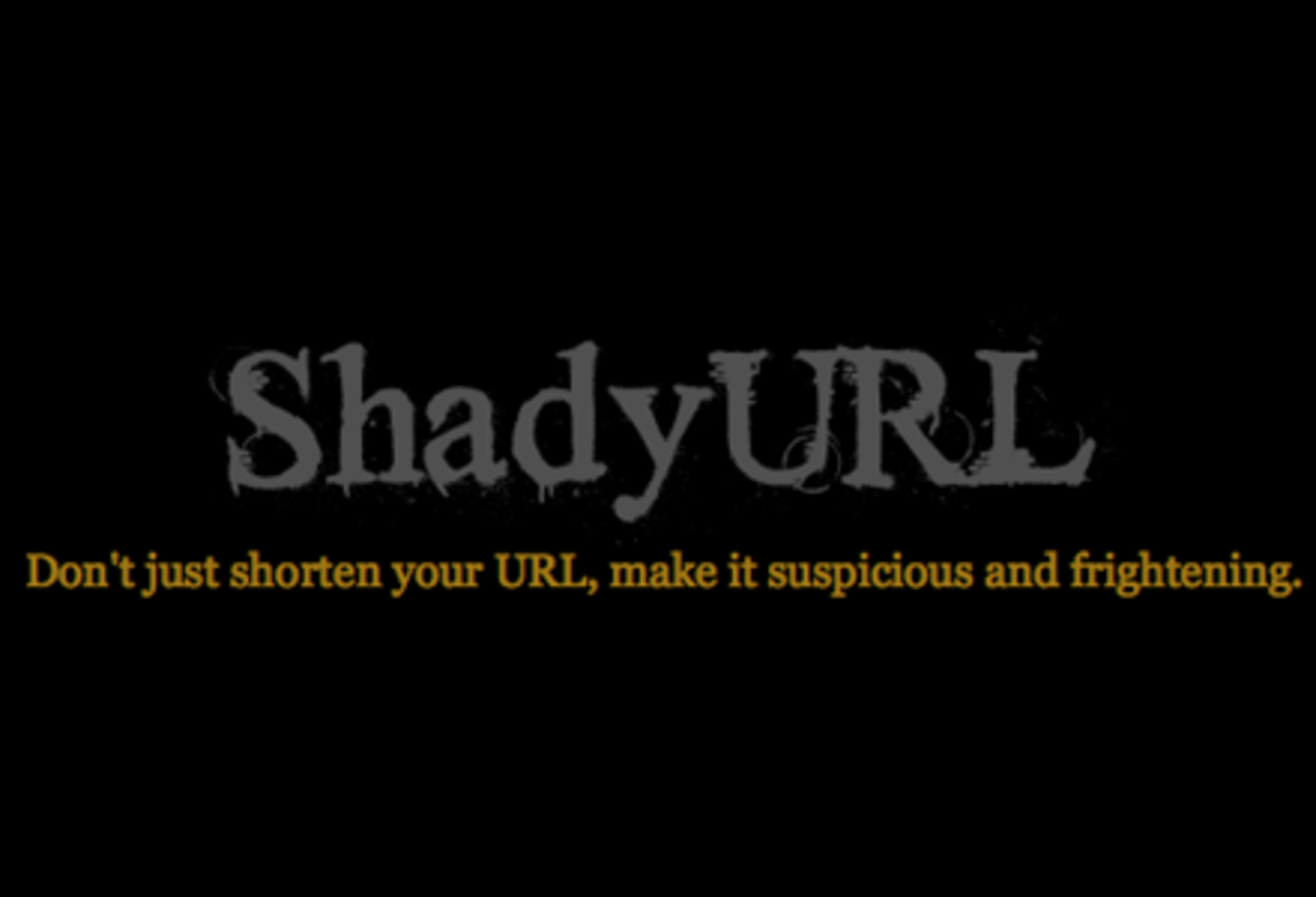 ShadyURL - URL-förkortare