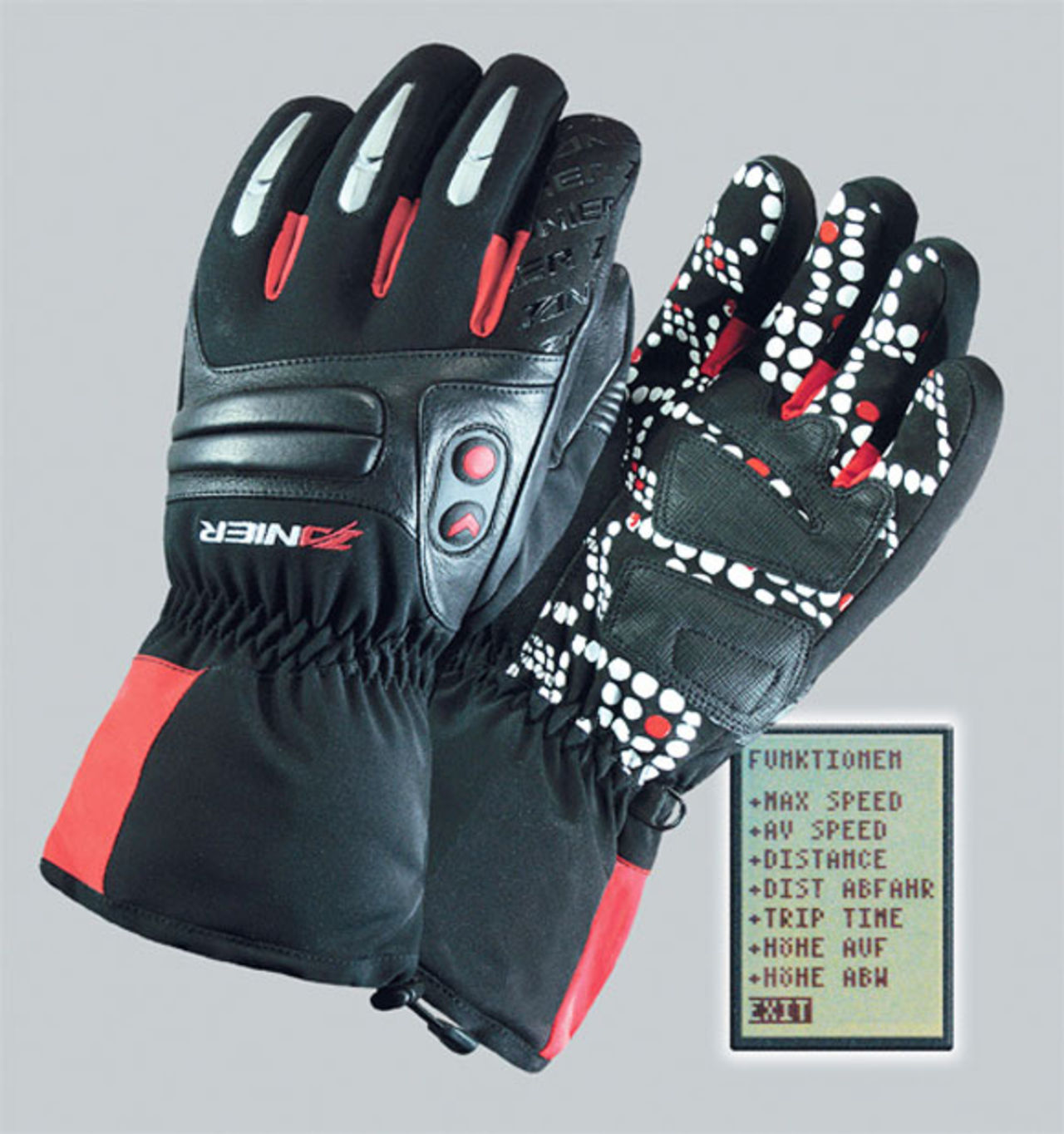 X-Plore.XGX - handskar med inbyggd GPS