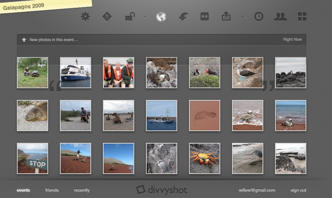 Divvyshot - snygg fototjänst