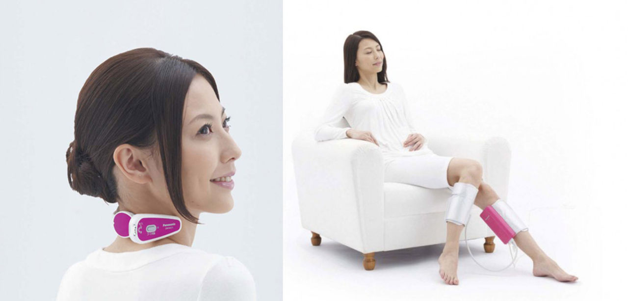Nack- och ben-massage från Panasonic