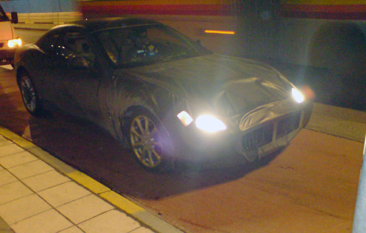 Carspotting: Kamouflerad Maserati GT