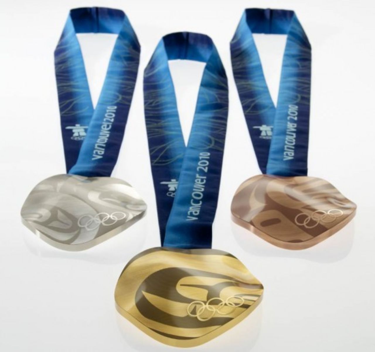 Gamla prylar i OS-medaljerna