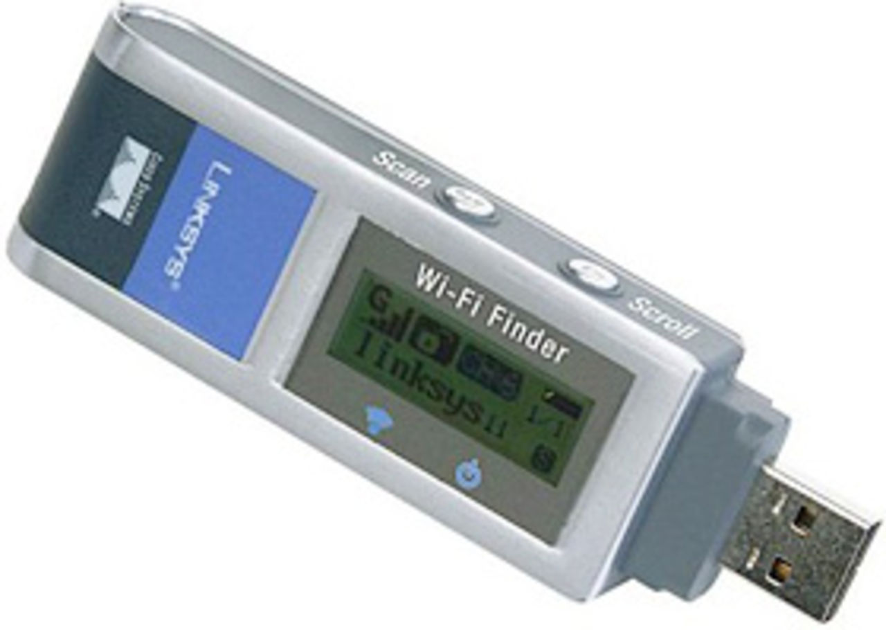 Hitta WiFi med USB-adapter