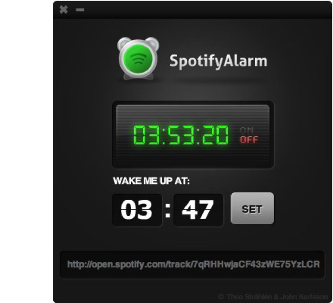 SpotifyAlarm