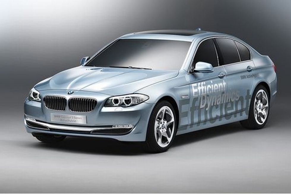 Nya 5-serien som fullhybrid