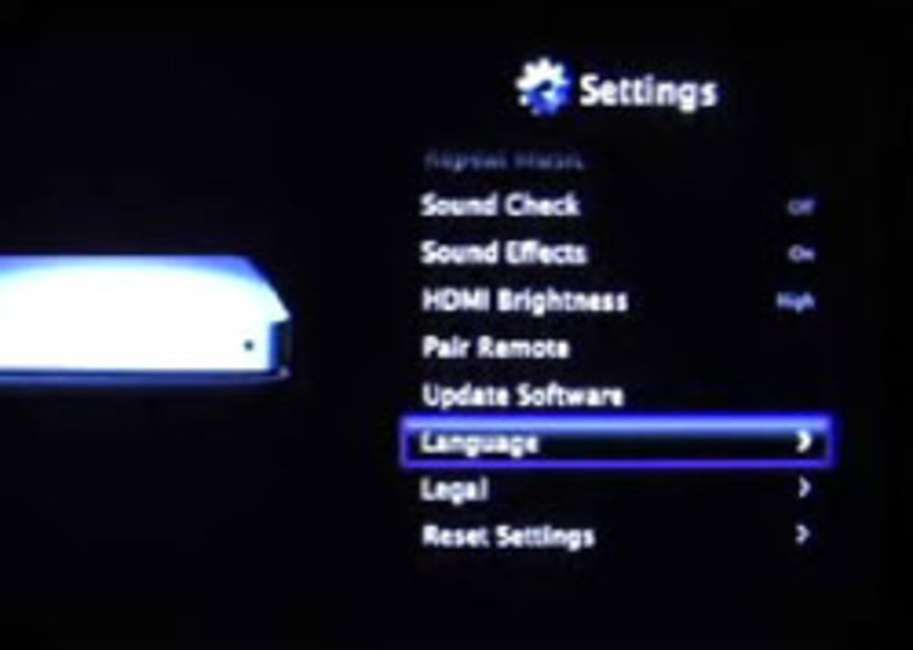 En liten video på Apple TV